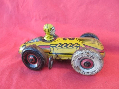 Louis Marx MAR Tin Wind Up Toy Midget Racing  Race  Racer Car Driver HEAD ONLY