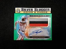 2024 Jackson Holliday Topps Inception Autograph Patch Auto Green /99 RC RPA O's