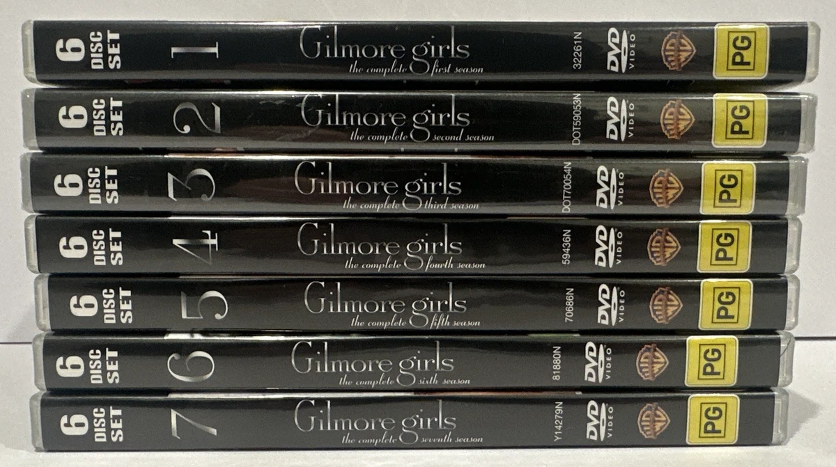 Gilmore Girls Complete Series Box Set DVDs & Blu-ray Discs for