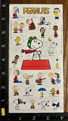 FRIENDSHIP PEANUTS SNOOPY & FRIENDS, ONE SHEET BEAUTIFUL STICKERS #SNOOPY