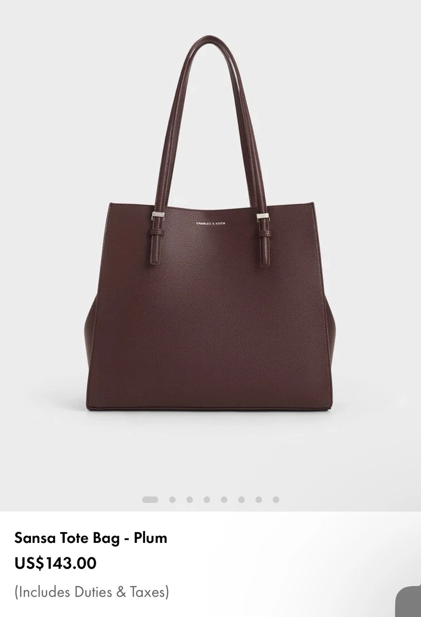 CHARLES & KEITH Leather Exterior Bags & Handbags for Women for
