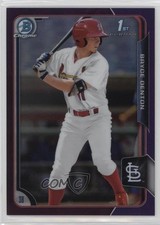 2015 Bowman Draft Chrome Purple Refractor 144/250 Bryce Denton #109 mx0