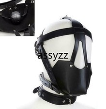 Bondage Head Hood Open Mouth Gag Headgear Harness Roleplay Fun Slave Bondage US