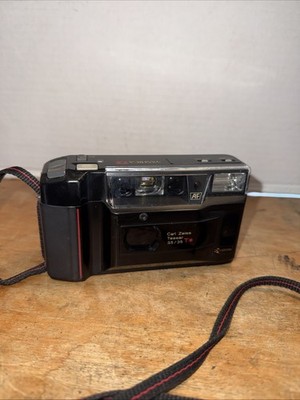 Kyocera Yashica T2 AF 35mm Film Camera  Carl Zeiss Tessar 3.5 T* Lens  New Batt