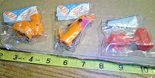 3 original vintage plastic pencil sharpeners Hong Kong sealed 4