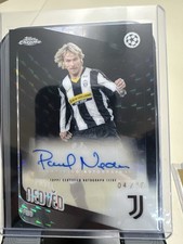 Pavel Nedved Chrome UCL 2025 Black /10 Auto