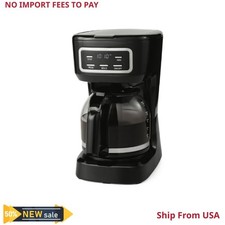 Mainstays 12-Cup Black Programmable Drip Coff...