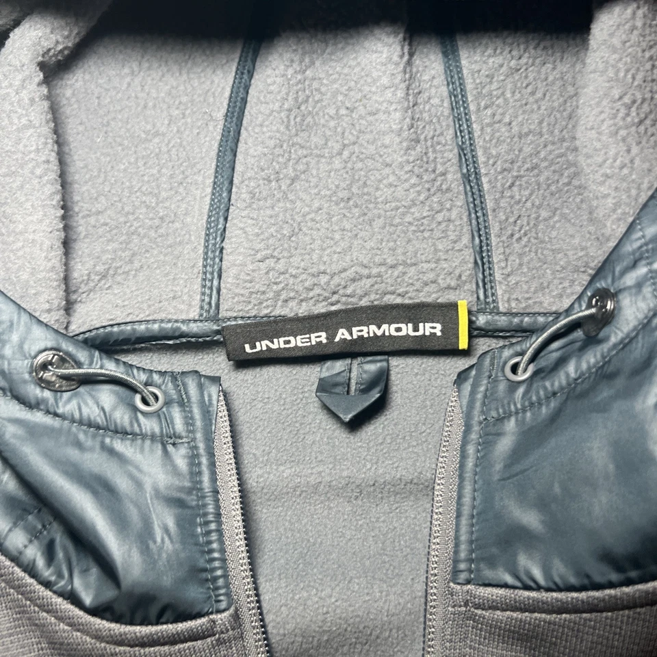 Chaqueta con Capucha Under Armour New England Patriots Cremallera Completa Combinada Talla L Foto 3 de 4