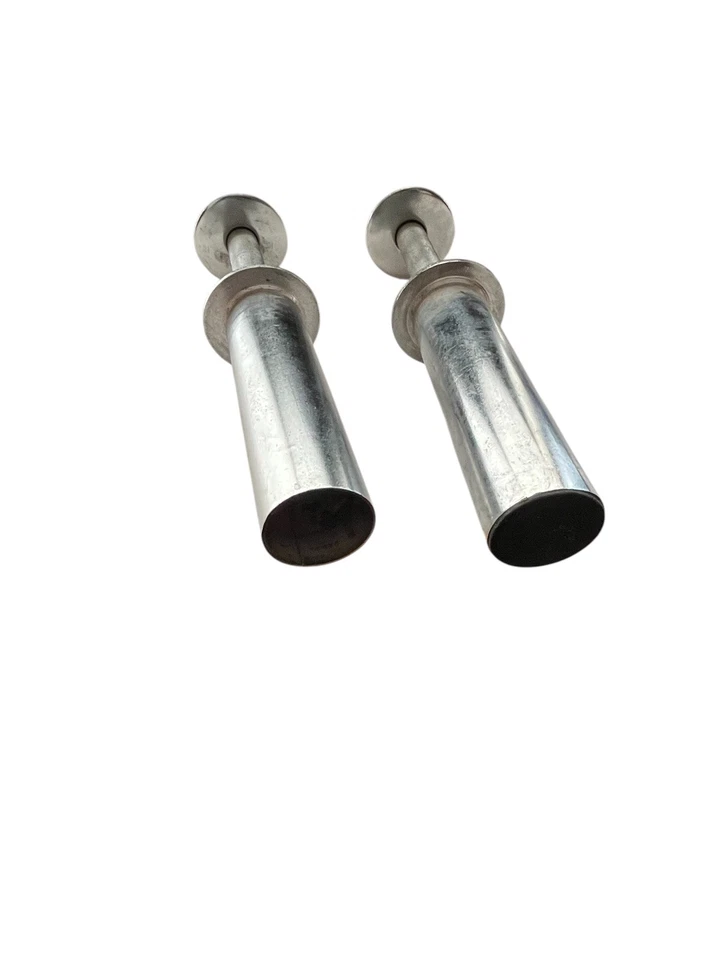 Juego de 2 barras de mancuernas Golds Gym Olympic de 2 placas de pesas de mano de 20 pulgadas Foto 3 de 4