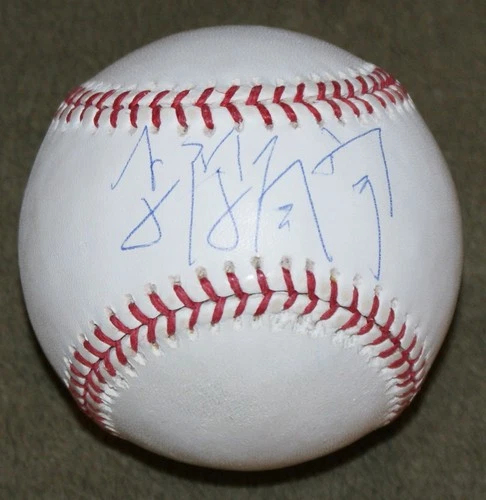 Hao Yu Lee Signed Autographed OML Baseball TIGERS PSA