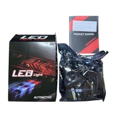 H4 9003 Dual Beam LED Light Bulbs Kit For High and Low Beam Automotive