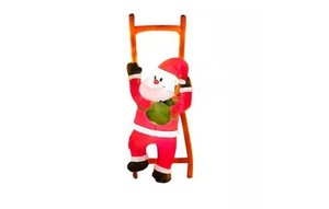 72 in LED SANTA CLAUS CLIMBING CHRISTMAS INFLATABLE OUTDOOR YARD DECORATION