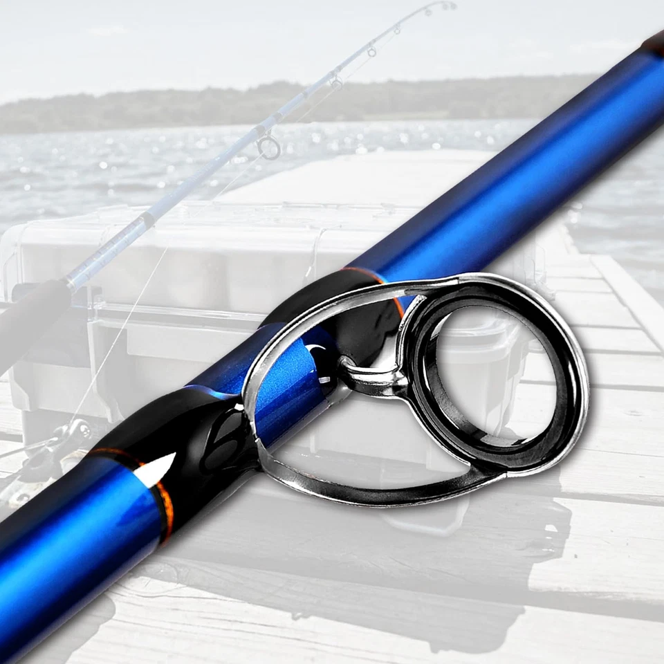 2 шт. спиннинговое удилище для морской рыбалки графитовое портативное удилище... - Изображение 2 из 4