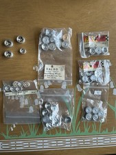 Lot Of 124 Slot Car Magnesium Wheels Dalxo Rannalli Nos