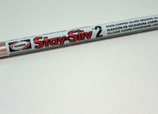 Harris Stay-Silv 2 Brazing Alloy Solder 2 Silver 28 Sticks 2620F1 31035