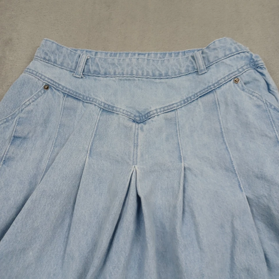 Falda Free People Mujer 4 Azul Denim Scout Preppy Boho Informal Foto 2 de 4