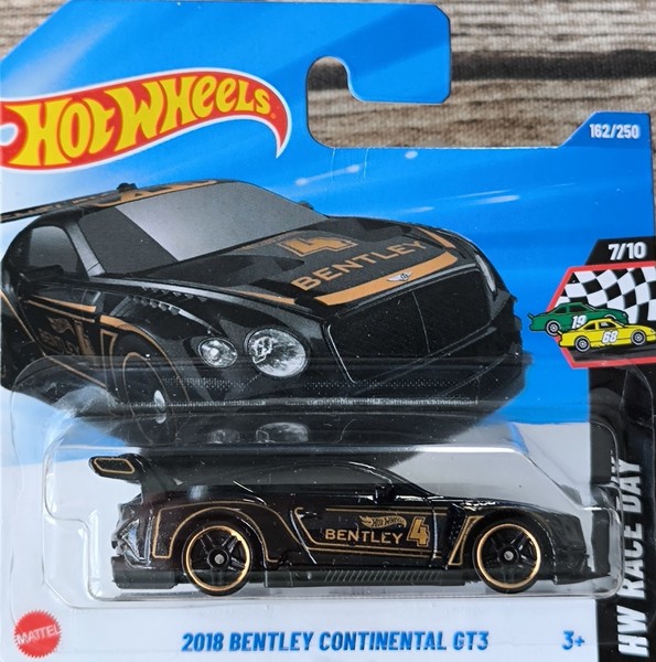2018 Bentley Continental GT3 - Hot Wheels 2025 - Race Day - Neu Ovp-image