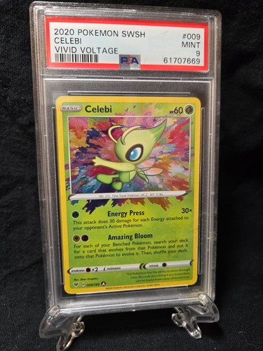 Celebi graded PSA 9 for sale on eBay