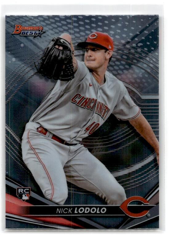 2022 Bowman's Best #56 Nick Lodolo Cincinnati Reds