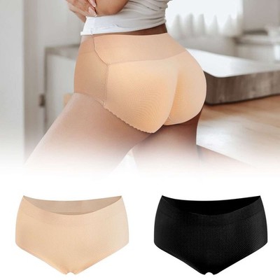 US Women Push-Up Padded Underwear Shapewear Bum Butt Lift Enhancer Brief Panties