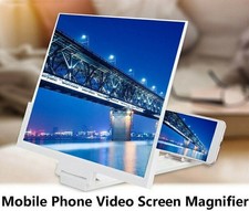 14" Smartphone Screen Magnifier 3D HD Video Mobile Phone Amplifier Stand Bracket