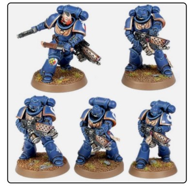 40k - Leviathan    Space Marine Infernus Marines x5      NoS    40k    Free Ship