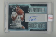 2024-25 Panini Silver Prizm Black Sensational Tristen Newton RC Rookie AUTO