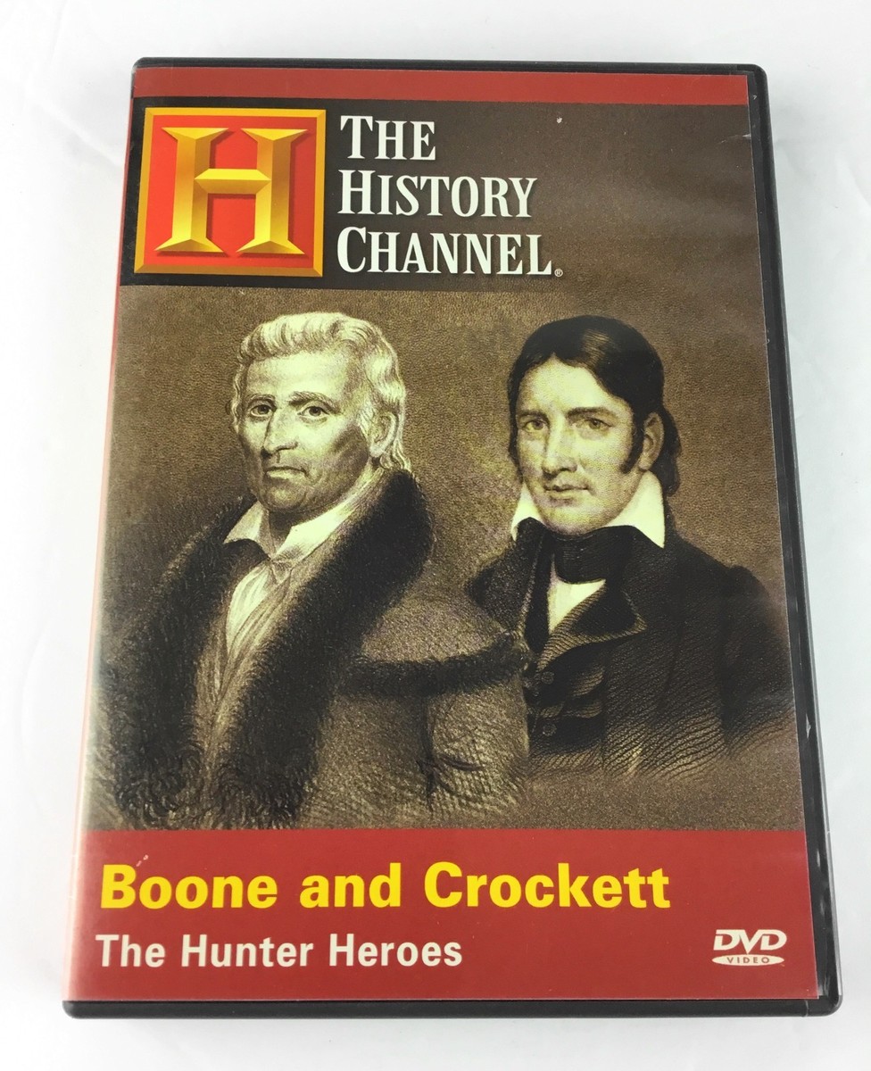The History Channel DVD Boone And Crockett The Hunter Heroes Davy