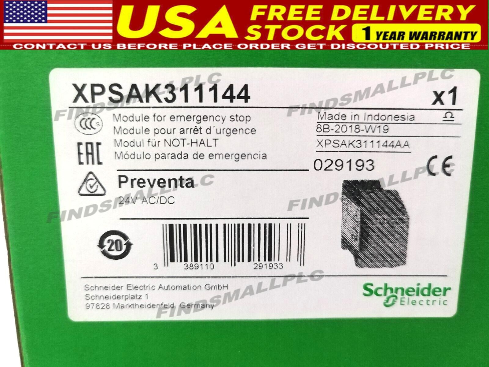 Schneider XPSAK311144 Preventa Module for Emergency Stop 24V AC/DC