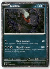 Darkrai (Cosmos Holo) 136/197 Rare Carte e Prodotti Vari Pokemon NM