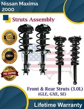 High Quality Oe Front Rear Strut For 2000 Nissan Maxima 3.0l Lifetime Warranty
