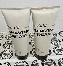 Lot of 2 Would, A Barstool Brand Shaving Cream 7 FL OZ EACH
