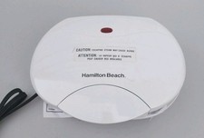 HAMILTON BEACH Small Contact Grill Panini Mak...
