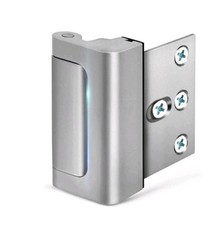 Home Security Door Lock, Childproof Door Reinforcement Lock w/3" Stop