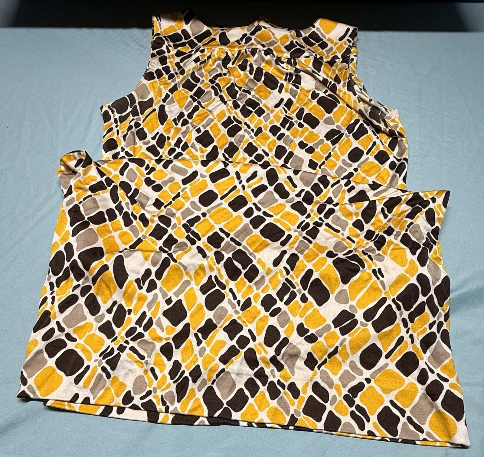 Abito Tory Burch in seta geometrica taglia S