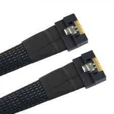 PCI-E Slimline SAS 4.0 SFF-8654 8i 74pin Host To SFF-8654 74Pin SAS Cable