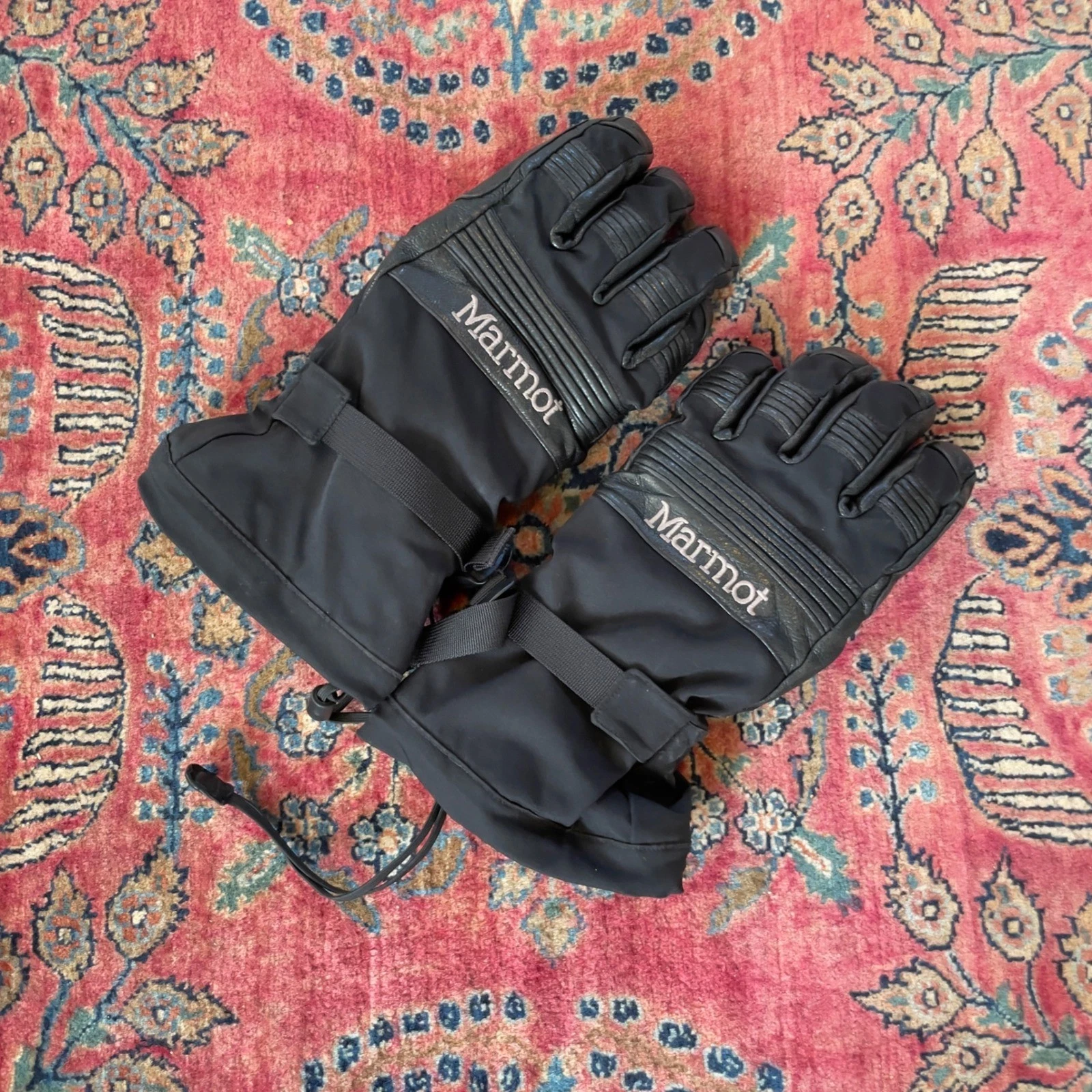 Marmot Ultra Gore-Tex Leather Ski Gloves Large Black Waterproof Winter Padded
Opens in a new window