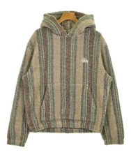 STUSSY Blouson Jackets (Other) BeigexBrownxGreen(Stripe Pattern) M 2200620442015