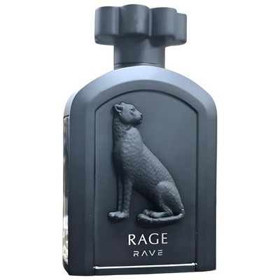 Rave Rage Eau de Parfum EDP Spray for Unisex 3.4 oz / 100 ml - New
