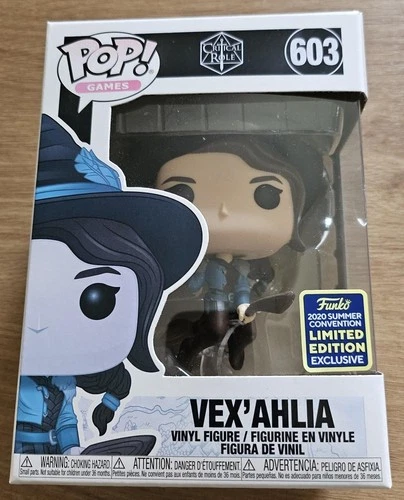 Funko Pop! Exclusivo vinilo Critical Role Vex'ahlia #603 SDCC 2020
