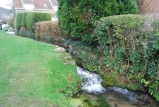 Photo 6x4 Small sluice by Litton Lane Litton Cheney  c2011