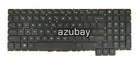 Keyboard for HP OMEN 15-ce100 15t-ce100 15-ce199nr 15-ce198wm RGB Backlit Black