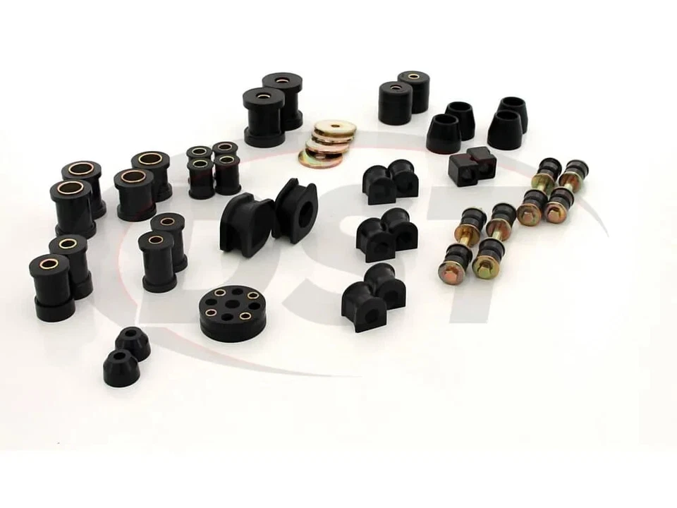 Kit completo de bujes de suspensión Prothane 14-2002-BL para Nissan 260Z 74-75 Foto 4 de 4