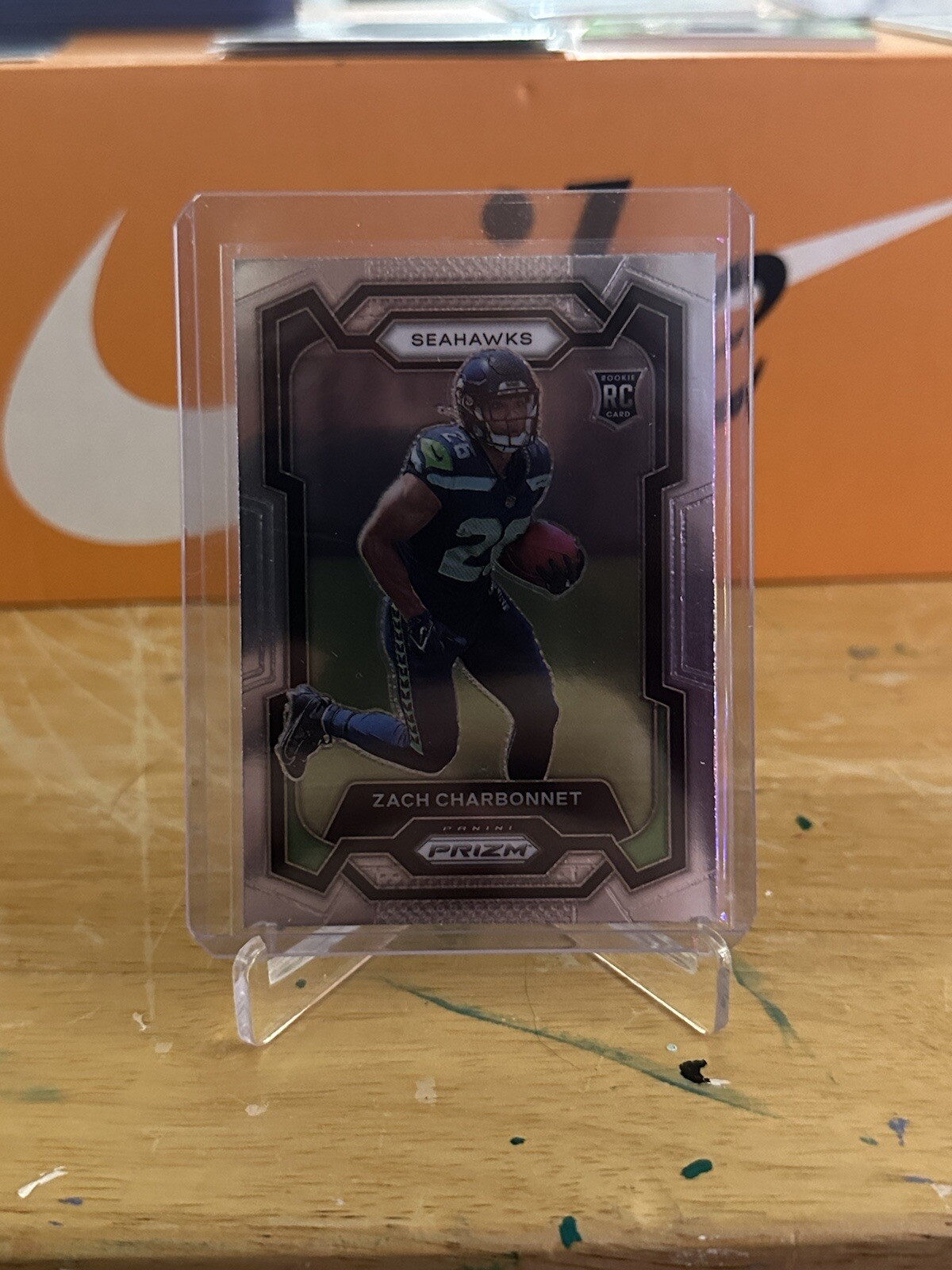 2023 Panini Prizm - Rookies #392 Zach Charbonnet (RC)