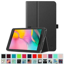 For Samsung Galaxy Tab A 8.0 (2019) Slim Fit Folio Case Leather Stand Cover