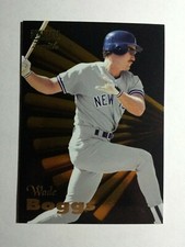 WADE BOGGS 1996 PINNACLE ZENITH BASEBALL CARD # 58 D0375