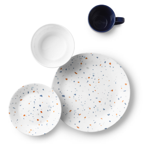 Corelle Dinnerware Corelle Signature Terrazzo New Corelle