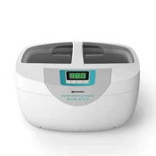 Ukoke Professional Ultrasonic Jewelry Cleaner with Timer, 2.5 L, Green