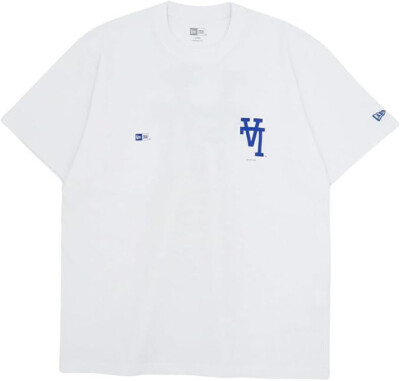New Era Los Angeles Dodgers Short Sleeve T-Shirt White M