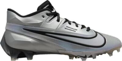 Nike Vapor Edge Elite 360 2 Football Cleats Light Smoke Grey DA5457-002 Nike Vapor Edge Elite 360 2 Light Smoke Grey Football Cleats  main image 3